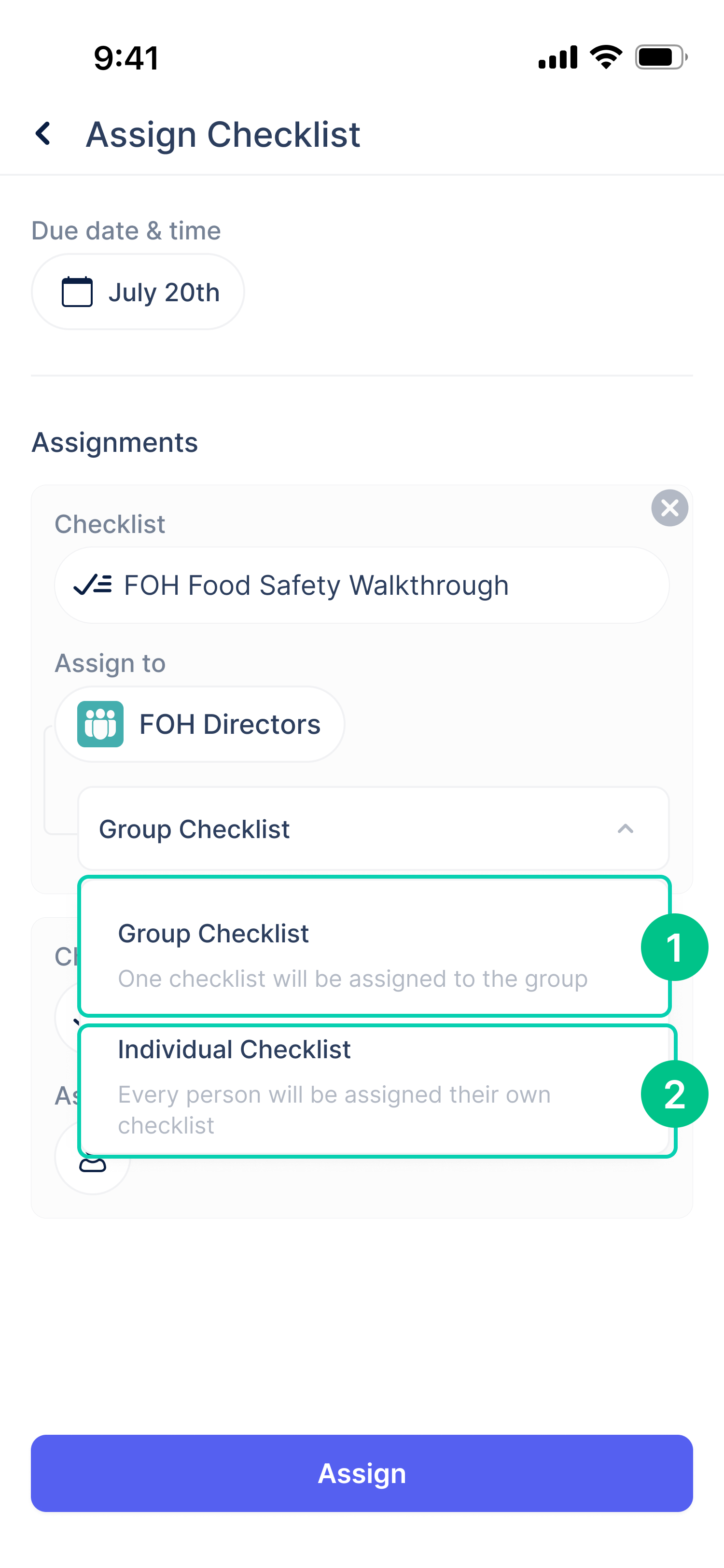 Individual vs Group To-Dos – VSBL