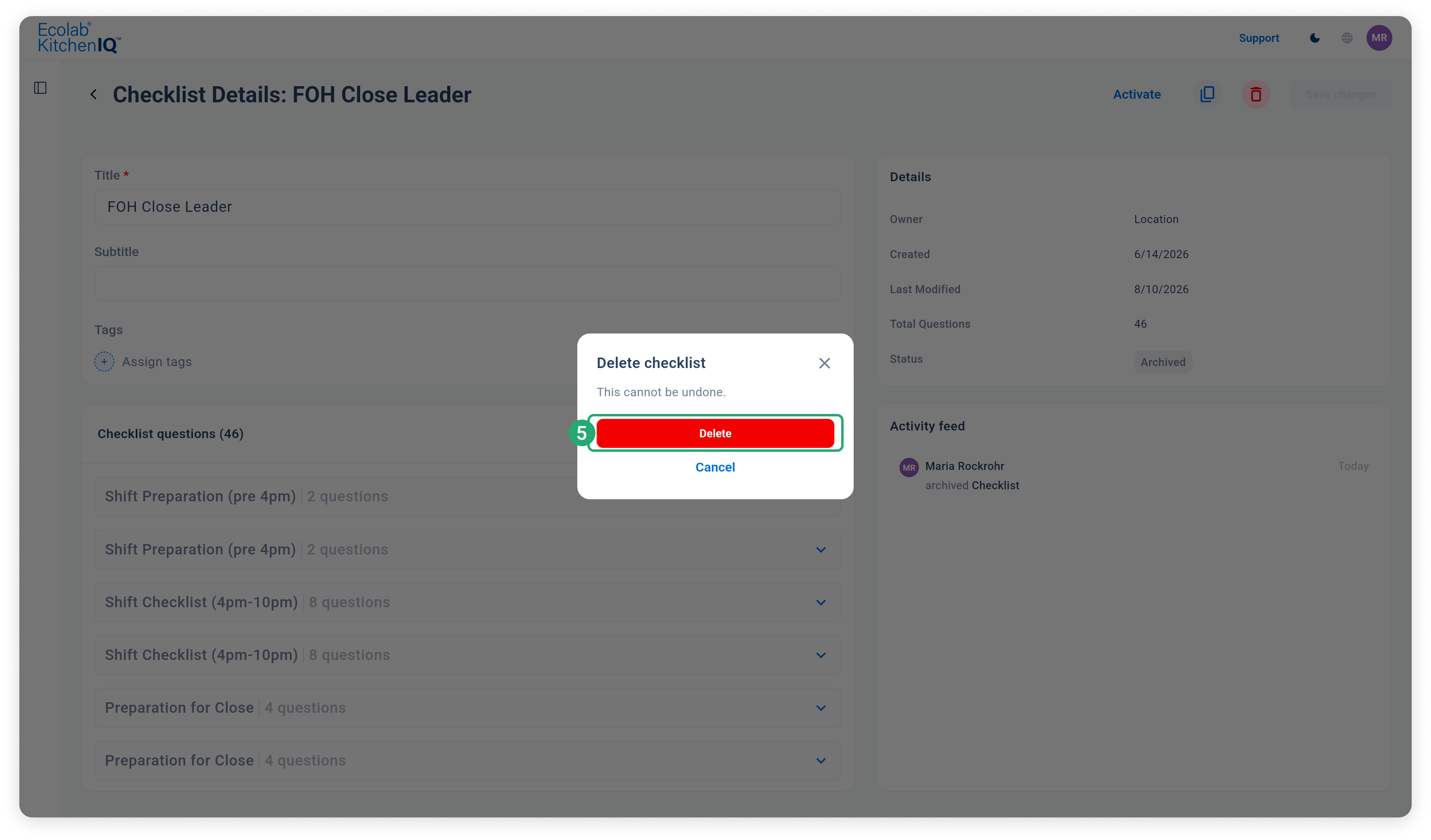 Delete a Checklist (Portal) 5.png