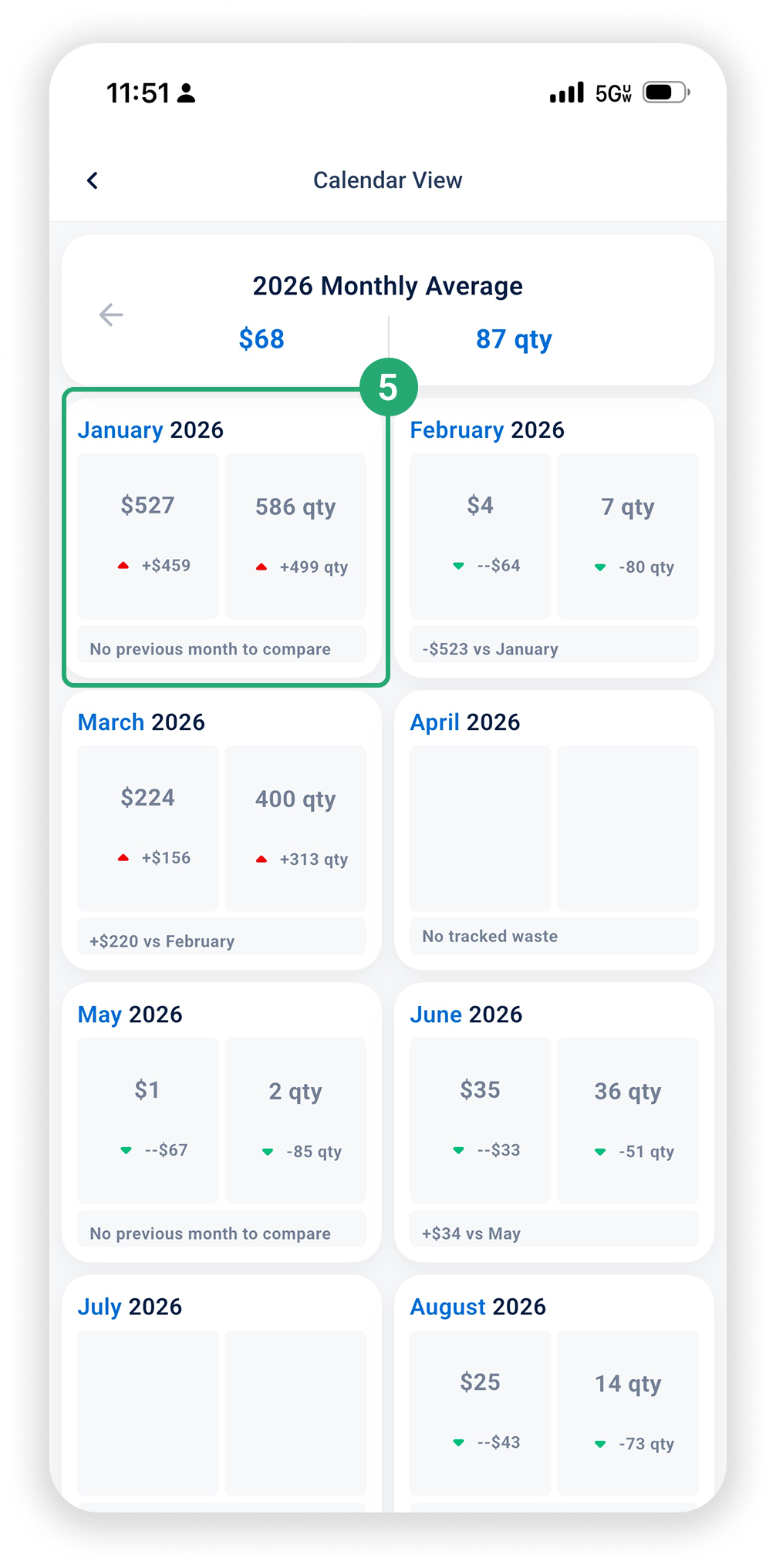 Submit Waste from Calendar View (Mobile)_ Step 5.png
