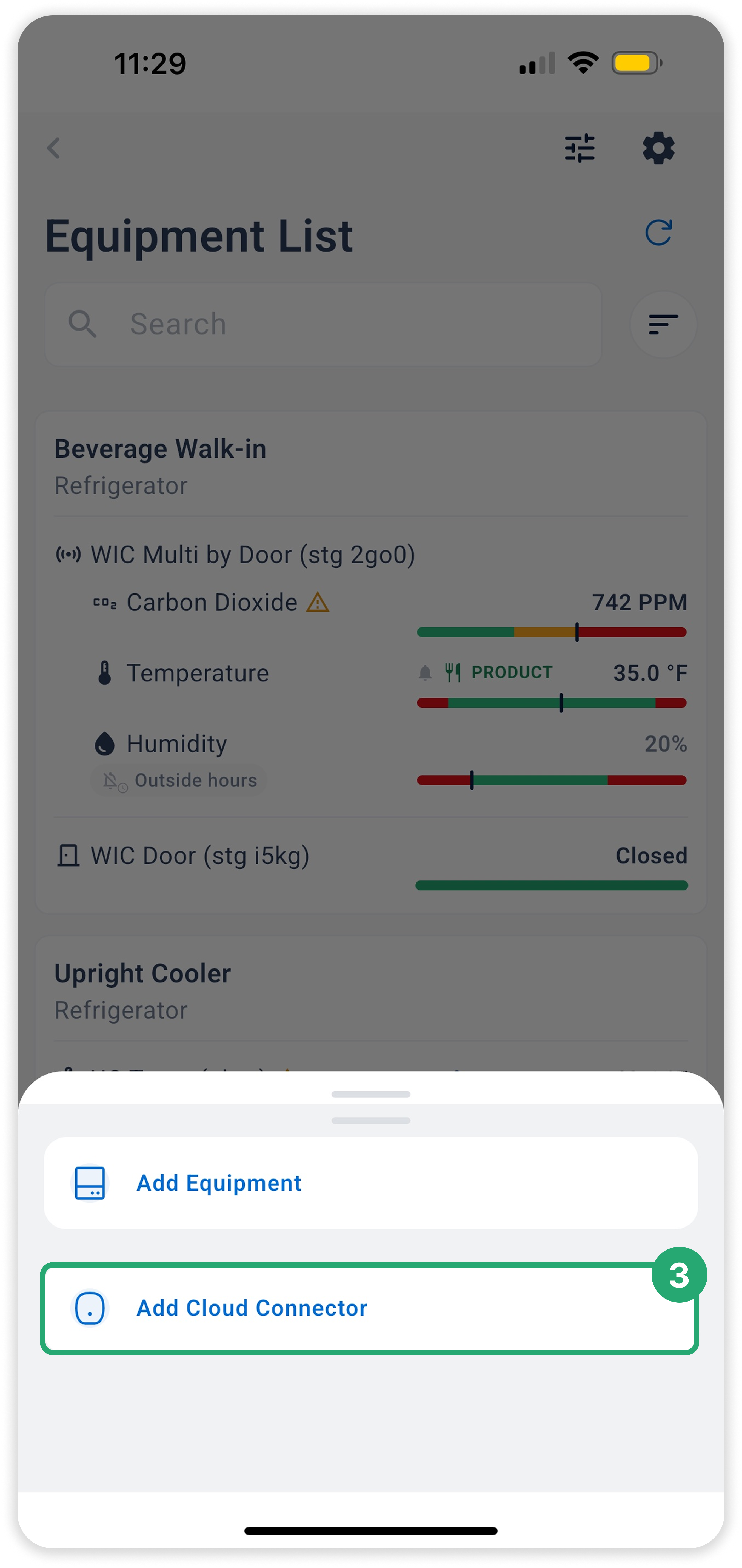 Claim the Cloud Connector in the Ecolab KitchenIQ™ App_ Step 3.png