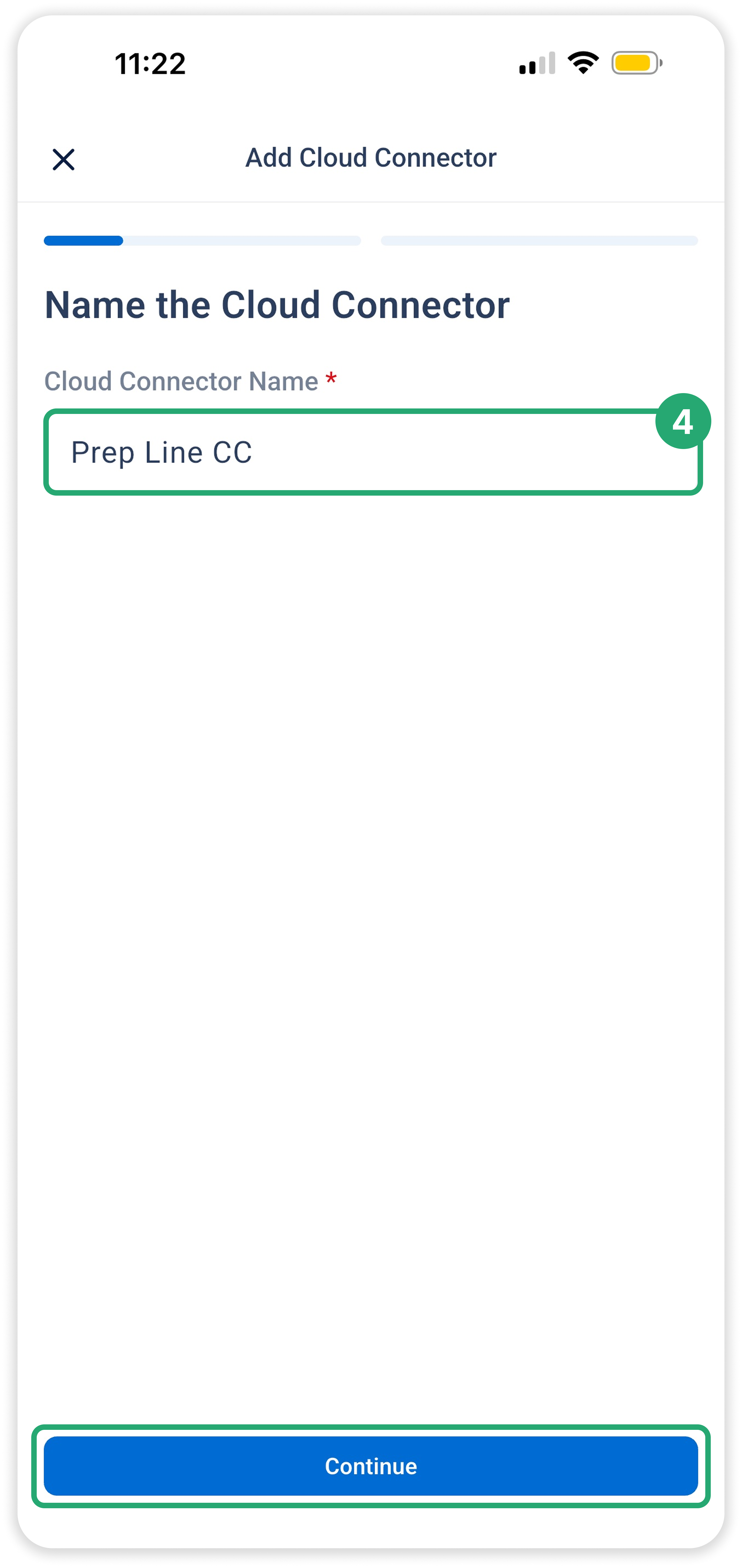 Claim the Cloud Connector in the Ecolab KitchenIQ™ App_ Step 4.png
