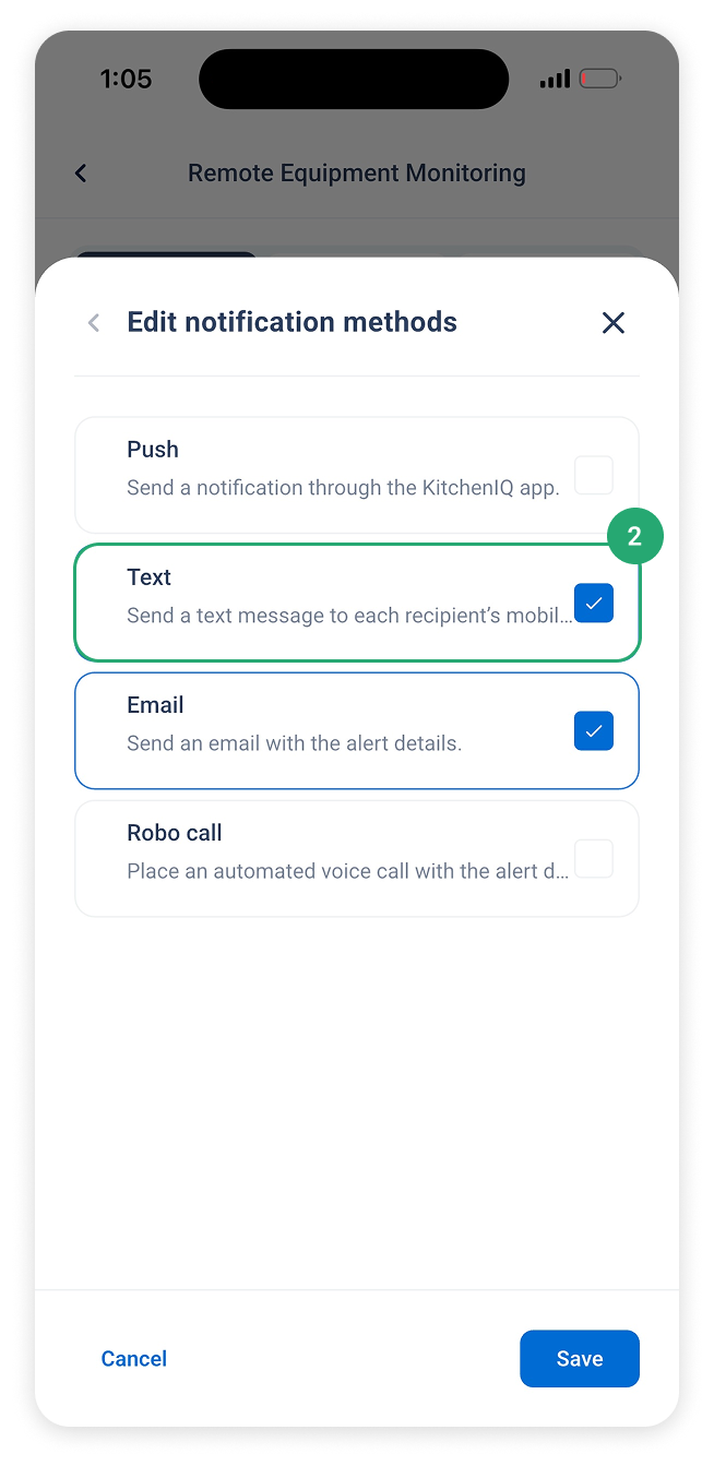 2 Confirm Text is Selected as a Delivery Method.png